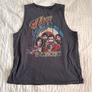 The Who Graphic Tank Top